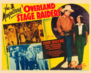 Overland Stage Raiders lobby card